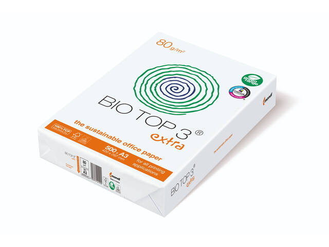 Kopieerpapier BioTop 3 A3 80gr naturel