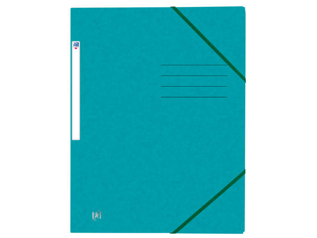 Elastomap Oxford Top File+ A4 aqua