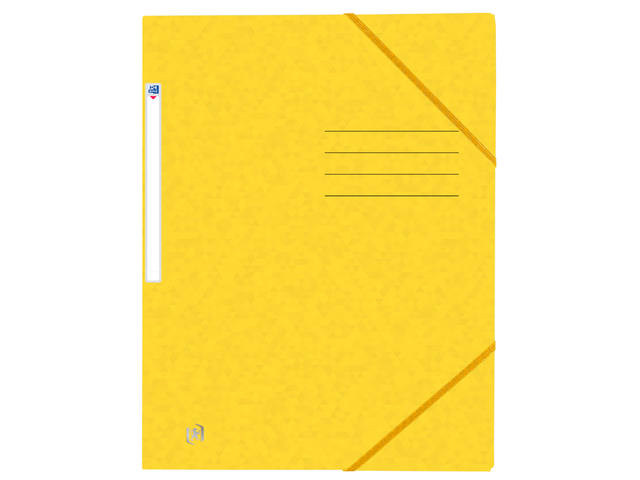 Elastomap Oxford Top File+ A4 geel