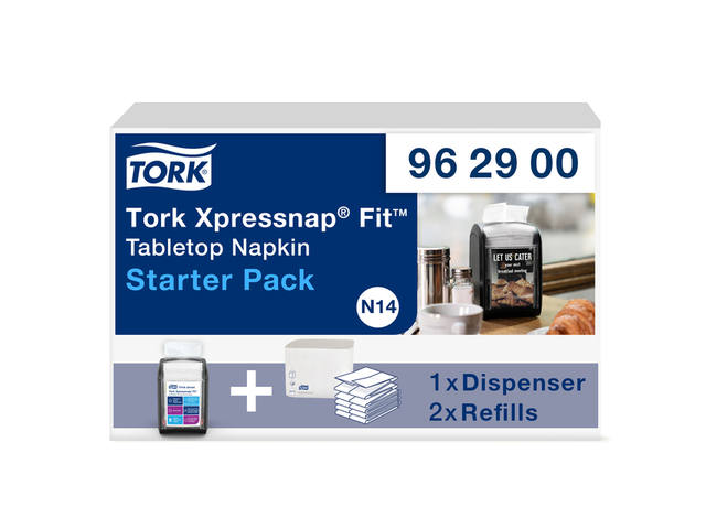 Servetdispenser Tork N14 startpakket