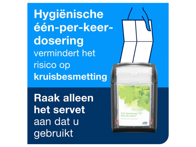 Servetdispenser Tork N14 Signature line zwart