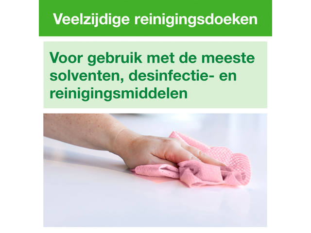 Reinigingsdoek Tork W8 Premium 1laags rood
