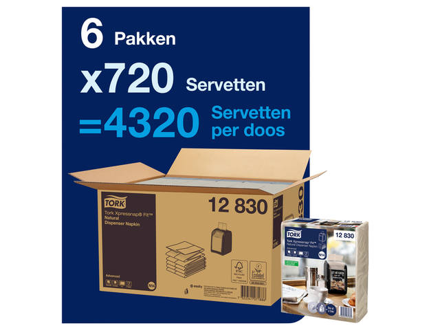 Servet Tork N14 Advanced multifold 2laags naturel