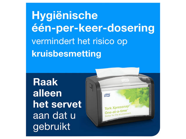Servet Tork N4 Premium halvevouw 2laags naturel