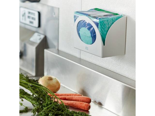 Reinigingsdoek Tork W8 Premium 1laags groen
