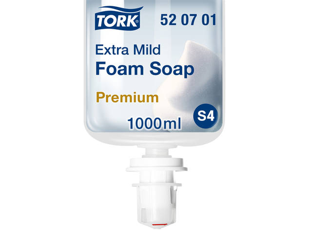 Handzeep Tork S4 Premium schuim gevoelige huid