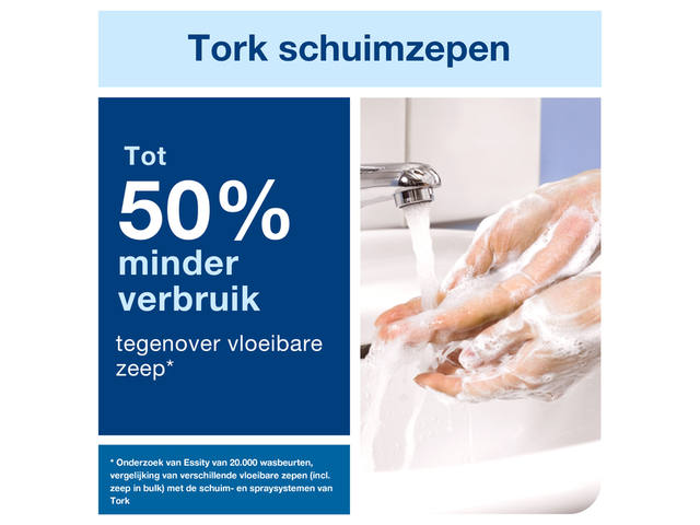Handzeep Tork S4 Premium schuim gevoelige huid