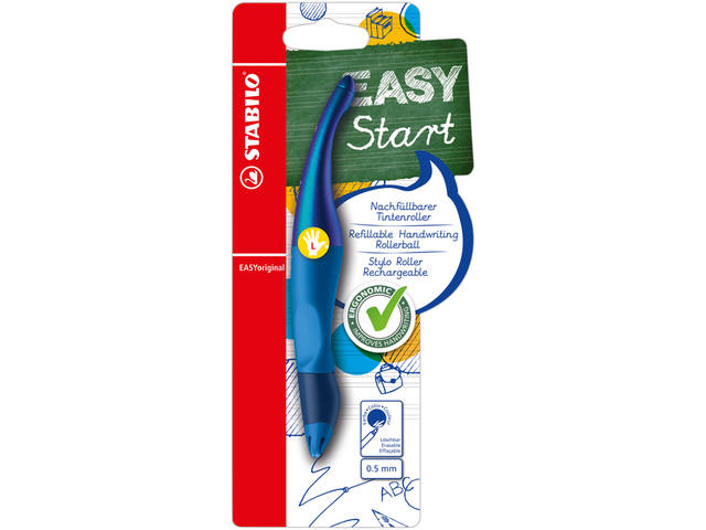 Rollerpen STABILO Easyoriginal links hologr M bl