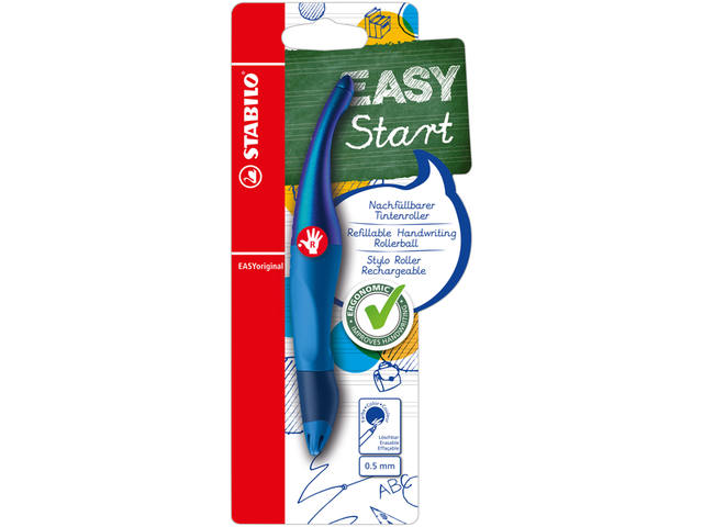 Rollerpen STABILO Easyoriginal rechts hologr M bl