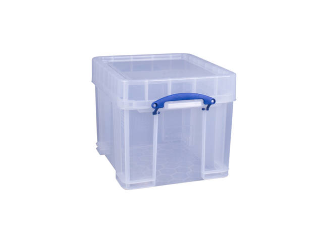Opbergbox RU 35ltr 480x390x345 mm transp wit