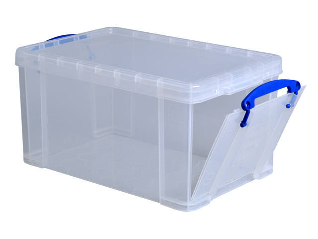 Opbergbox RU 14ltr 395x255x210mm transp wit