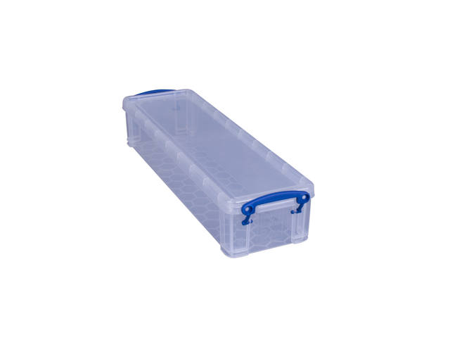 Opbergbox RU 1.5ltr 355x100x70mm transp wit