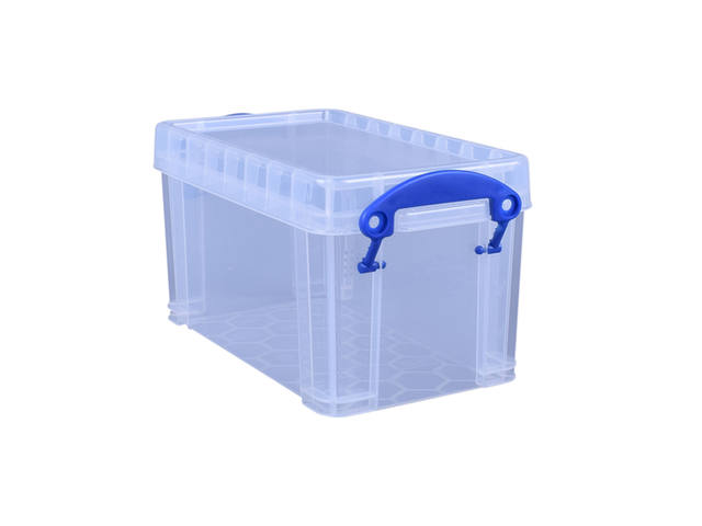 Opbergbox RU 2.1ltr 240x130x125mm transp wit