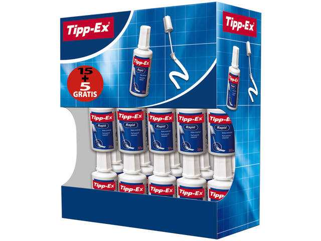 Correctievloeistof Tipp-Ex Rapid foam 20ml foam