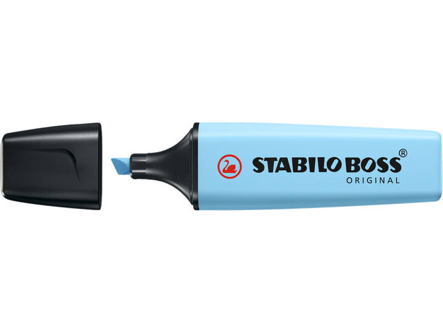 Markeerstift STABILO BOSS 70/112 pastel blauw