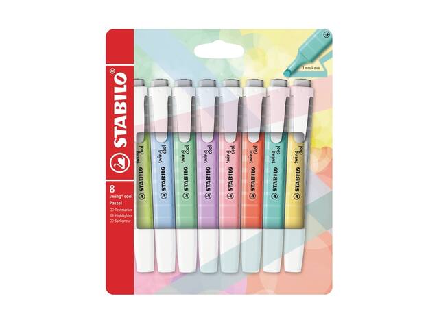 Markeerstift STABILO Swing cool 275/8 assorti