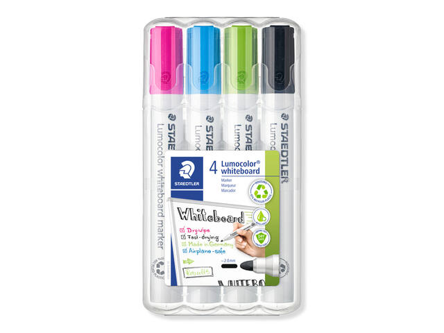 Whiteboardmarker Staedtler Lumo 351 4st fun