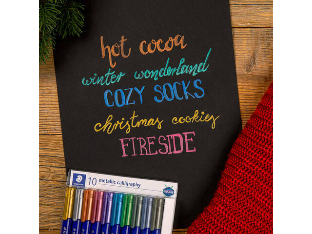 Kalligrafiepen Staedtler metallic ass