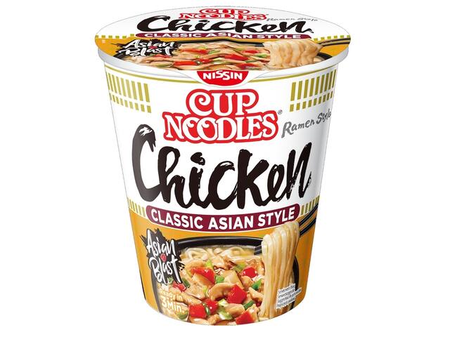 Noodles Nissin tasty chicken cup