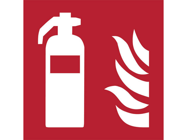 Pictogram Djois Brandblusser 150x150mm rd