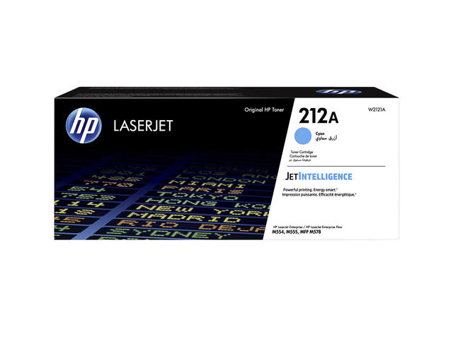 Tonercartridge HP W2121A 212A blauw