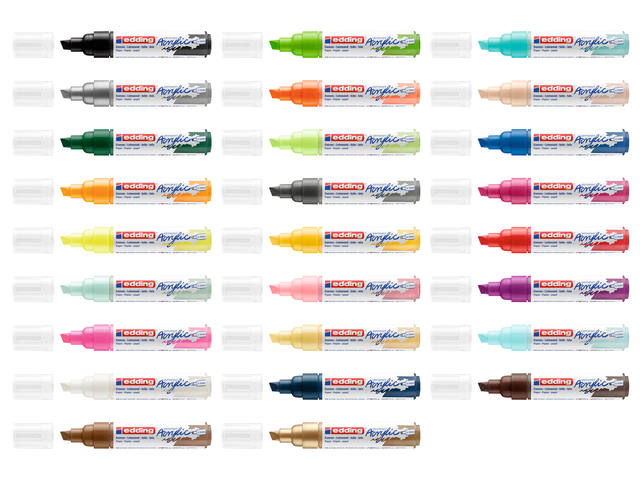 Acrylmarker edding e-5000 breed antraciet