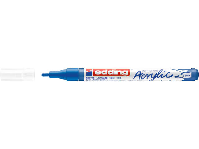 Acrylmarker edding e-5300  F gentiaanblauw