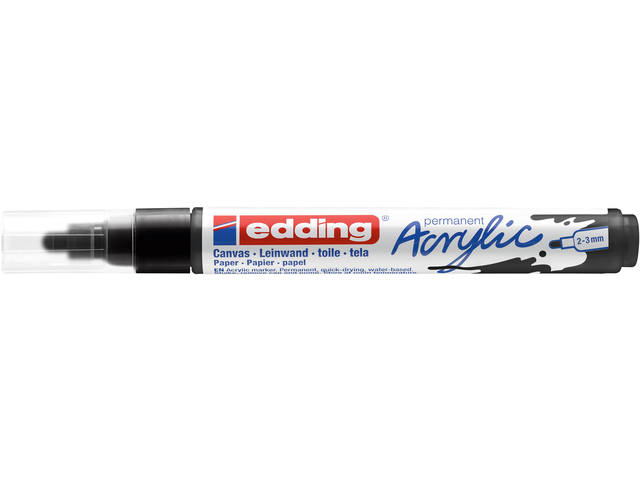Acrylmarker edding e-5100 M zwart