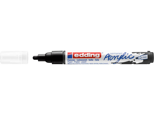Acrylmarker edding e-5100 M zwart