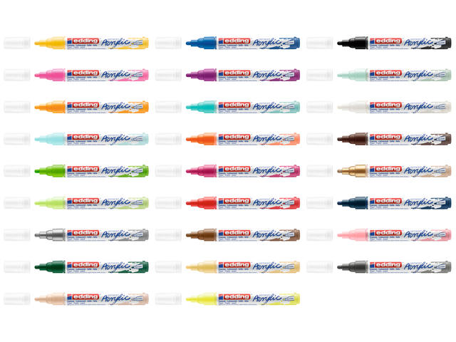 Acrylmarker edding e-5100 M zilver