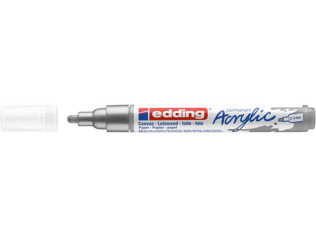 Acrylmarker edding e-5100 M zilver