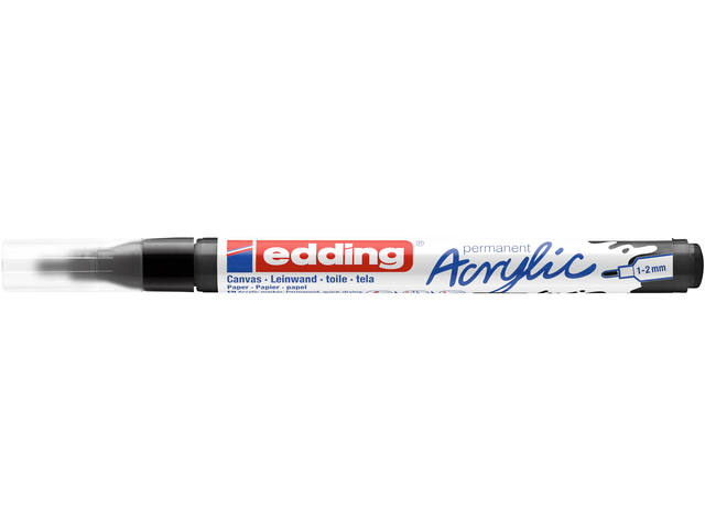 Acrylmarker edding e-5300 F zwart