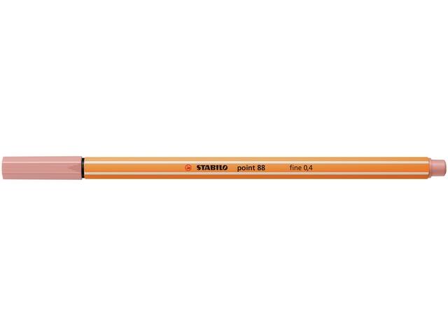 Fineliner STABILO point 88/28 F donkerblush