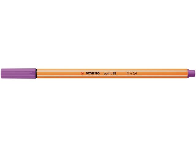 Fineliner STABILO point 88/60 F vergrijsd violet