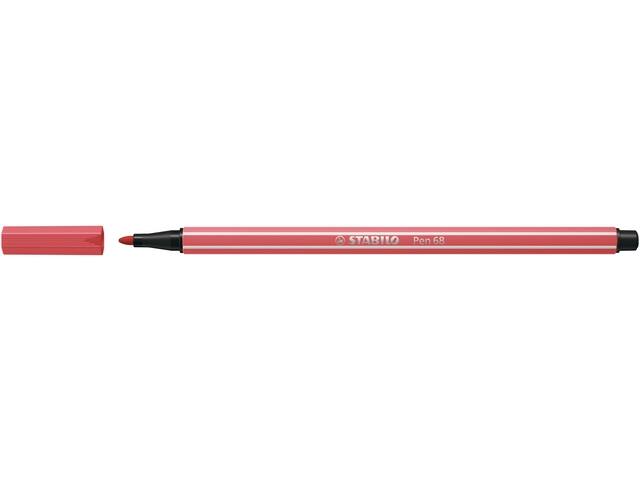 Viltstift STABILO Pen 68/47 M roestig rood