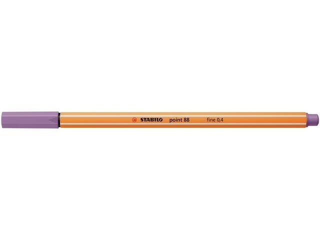 Fineliner STABILO point 88/62 F pruimenpaars