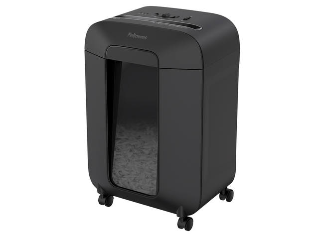 Papiervernietiger Fellowes LX85 4x40mm zwart