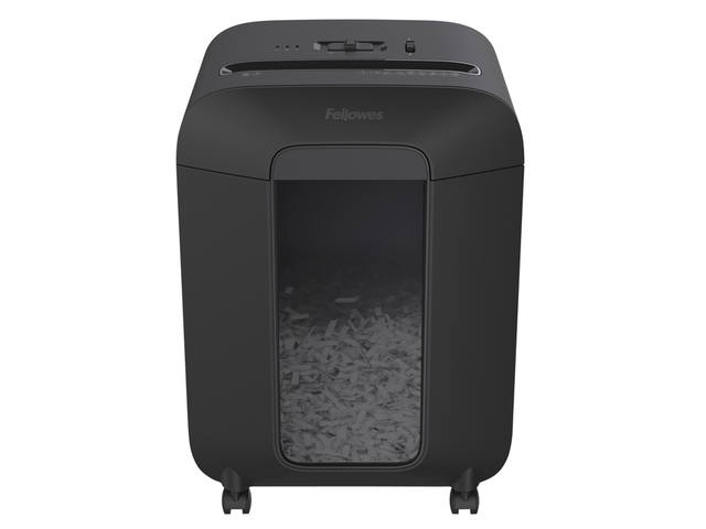 Papiervernietiger Fellowes LX85 4x40mm zwart