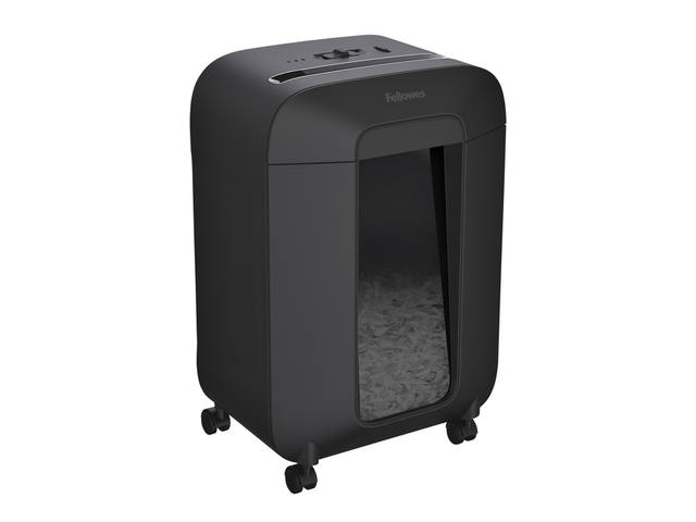 Papiervernietiger Fellowes LX85 4x40mm zwart