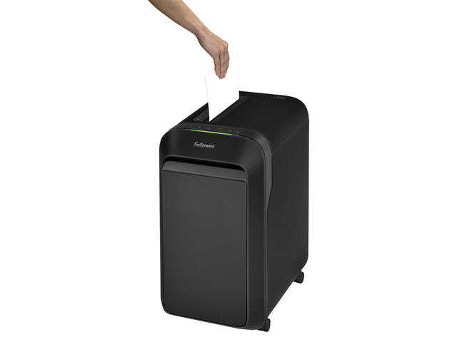 Papiervernietiger Fellowes LX220 2x12mm zwart