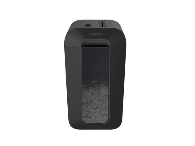 Papiervernietiger Fellowes LX65 4x40mm zwart