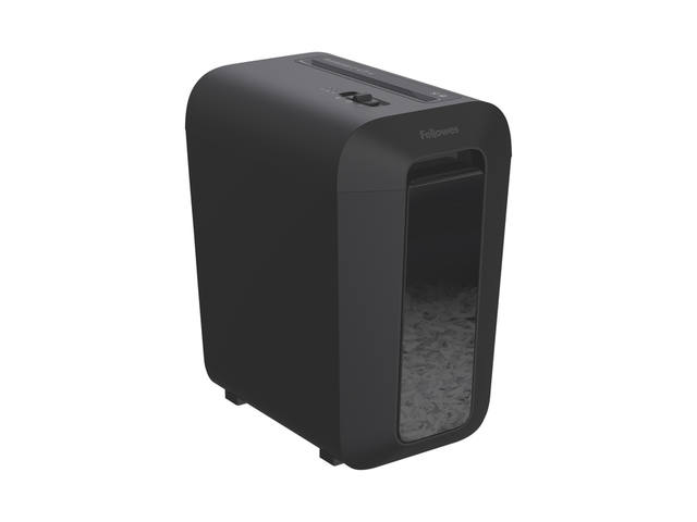 Papiervernietiger Fellowes LX65 4x40mm zwart