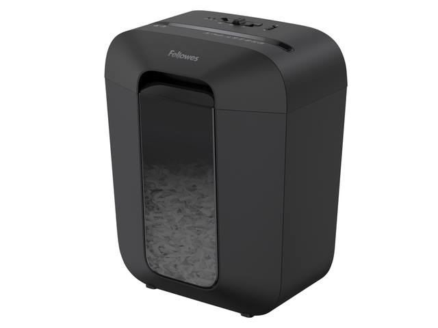 Papiervernietiger Fellowes LX45 4x37mm zwart