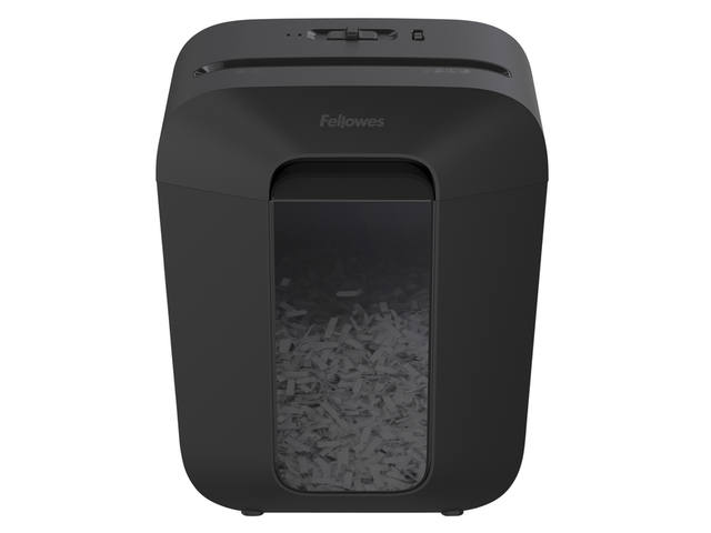 Papiervernietiger Fellowes LX45 4x37mm zwart