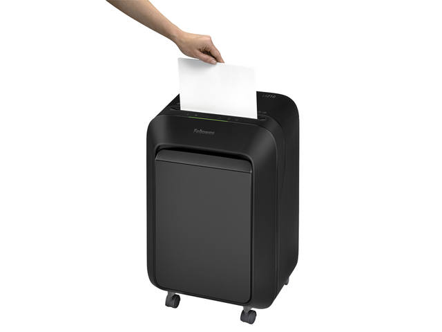 Papiervernietiger Fellowes LX210 4x12mm zwart