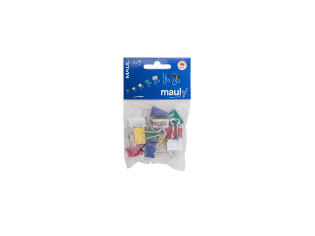 Papierklem MAUL 215 19mm cap 7mm ass