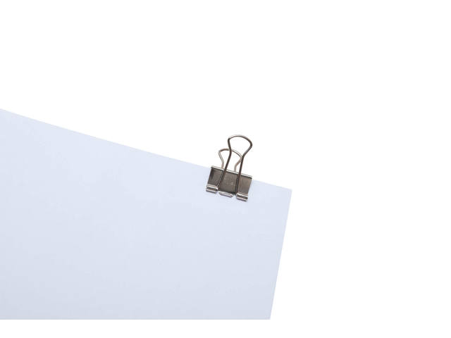 Papierklem MAUL 215 foldback 19mm cap 7mm zi