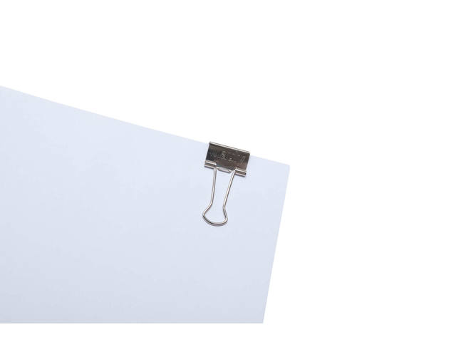 Papierklem MAUL 215 foldback 19mm cap 7mm zi