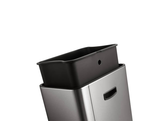 Afvalbak EKO Mirage met sensor 30liter RVS mat