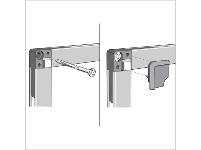 Whiteboard Nobo Essence 45x60cm staal